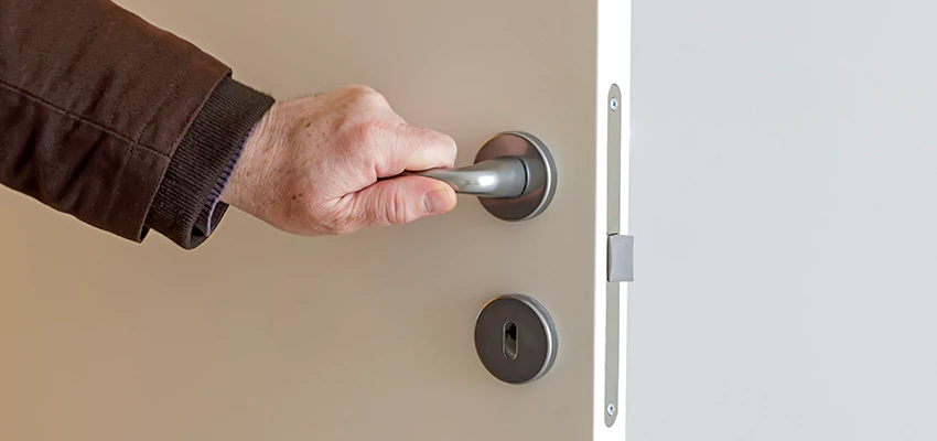 Restroom Locks Privacy Bolt Installation in Fremont, California