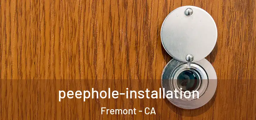 peephole-installation Fremont - CA
